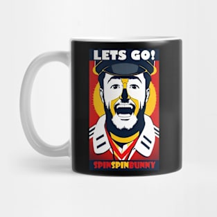 SpinSpinBunny Single 'Lets Go' Artwork Mug